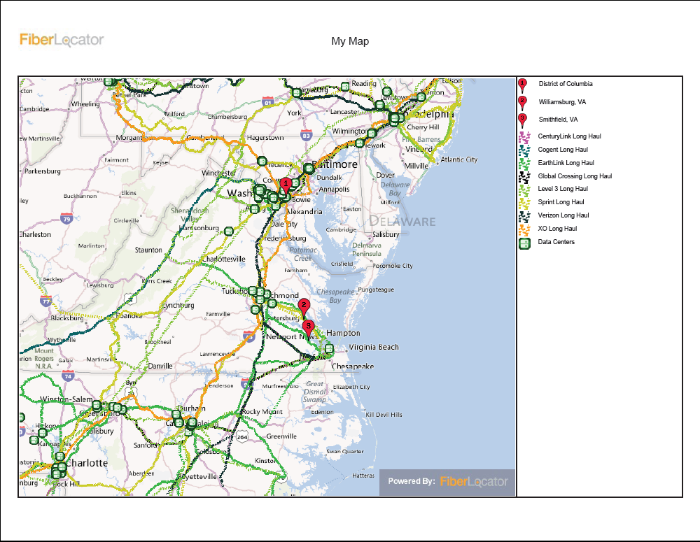 Fiber Map