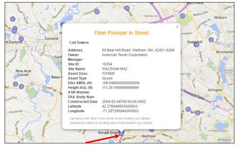Cell Tower Info