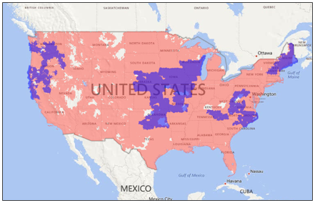 US Cell Coverage