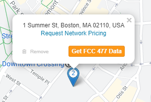 FCC 477 Data FiberLocator button