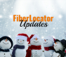 FiberLocator Updates - winter holiday theme